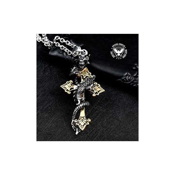 گردنبند فوق العاده صلیب و اژدها