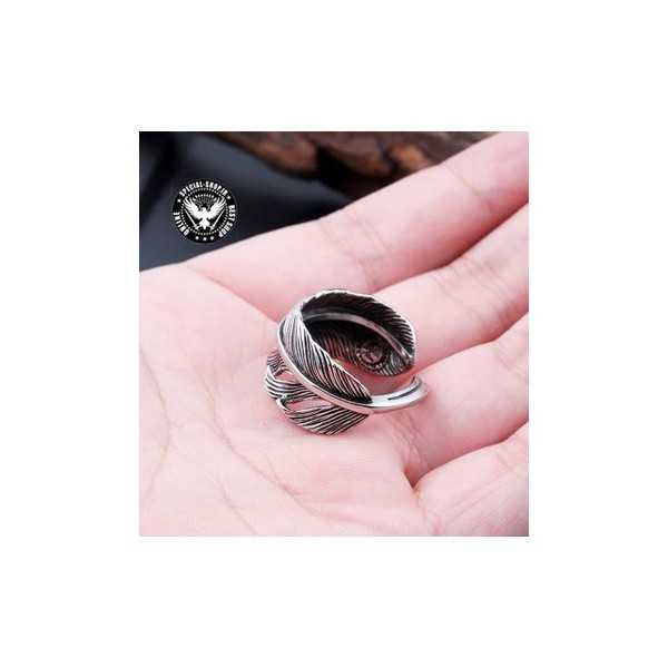 انگشتر فوق العاده برگ ( پر )