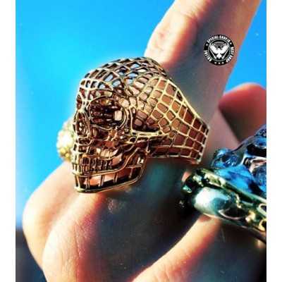انگشتر جمجمه طراحی خاص ( روکش طلا )   جواهرات 510,000.00 510,000.00 510,000.00 510,000.00