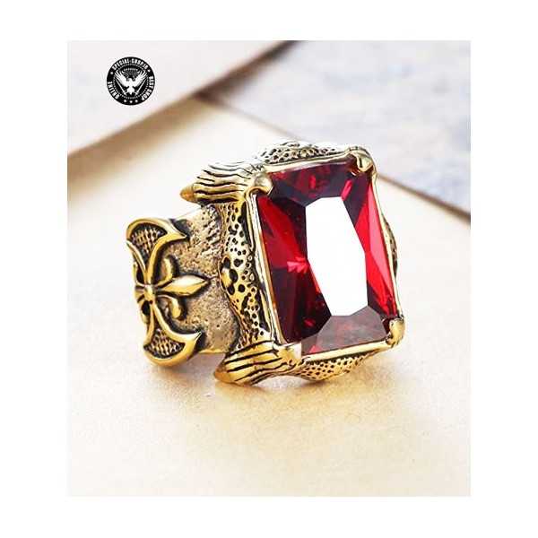 انگشتر فرمانروای سرخ  (روکش طلا)