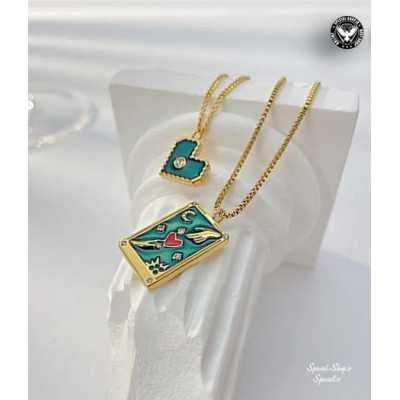 گردنبند دو عددی قلب روکش طلا   خانه 1,370,000.00 1,370,000.00 1,370,000.00 1,370,000.00