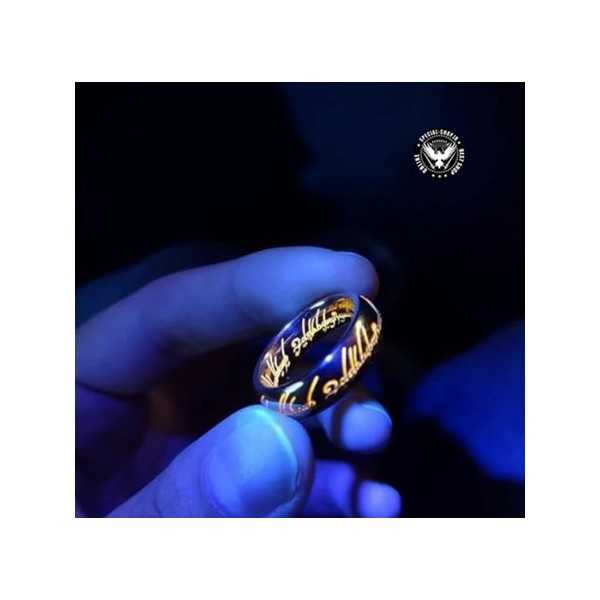 انگشتر شبنما روکش طلا