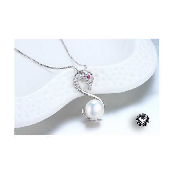 گردنبند نقره و مروارید TG8004