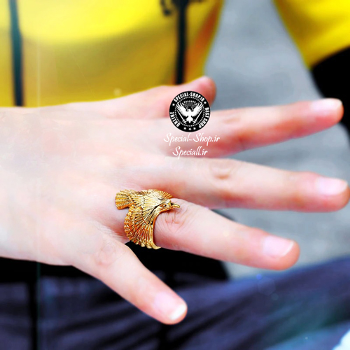 پرنده آزادی - فلای - روکش طلا - فروشگاه خاص