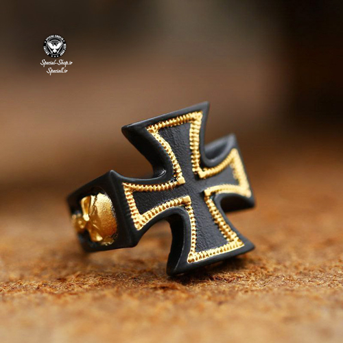 انگشتر صلیب مشکی