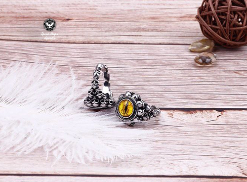 انگشتر خاص جمجمه و چشم