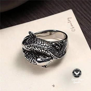 انگشتر دو ماهی متولدین اسفند