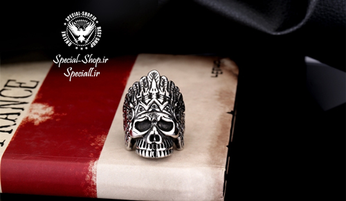 انگشتر سرخپوست و جمجمه